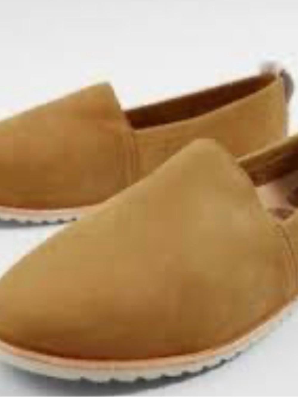 Sorel Women's Slip-On Loafers in Tan Suede